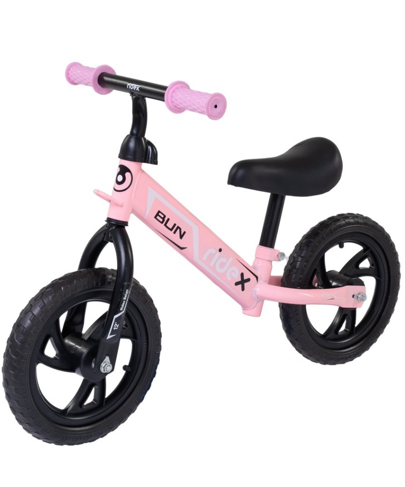 БЕЗ УПАКОВКИ Снегокат-беговел Bun, розовый (2106809)