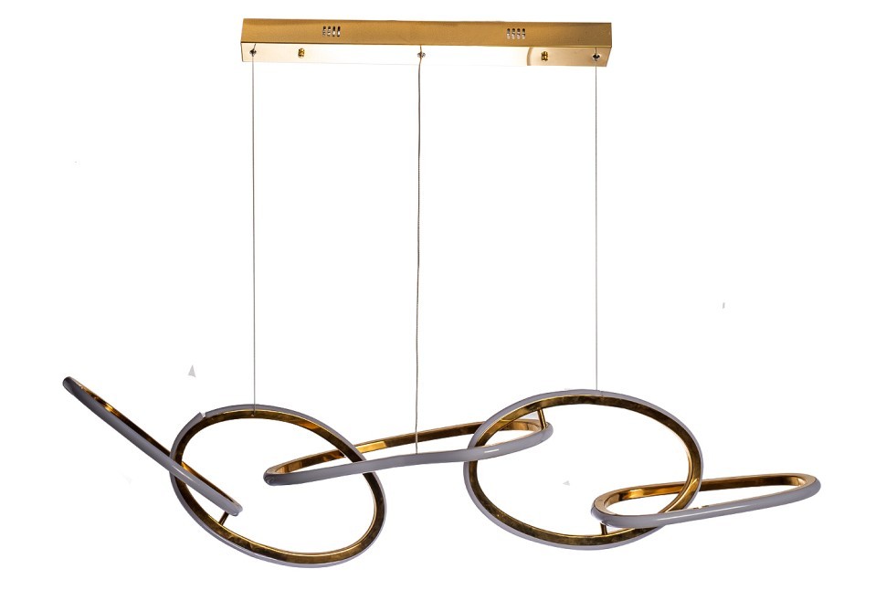 Люстра подвесная Flow золото 120см (TT-00013208)