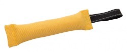 Игрушка для собаки из шланга Каскад 28х8 см желтая (83288)
