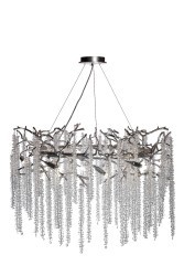 Люстра d.80*45см, металл цвет серебро (TT-00012986)