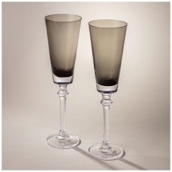 Набор бокалов для шампанского из 2 шт "trendy" grey 230 мл Lefard (693-031)