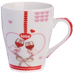 Кружка 340мл LOVE Sparkle LR (9-25974-1)