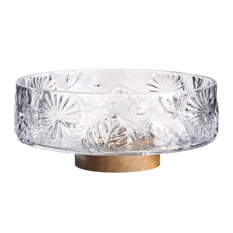 Фруктовница "flora" 1500 мл диаметр 21 см высота 9 см Lefard (750-006)