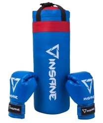 Набор для бокса Fight, синий, 45х20 см, 2,3 кг, 6 oz (2095521)