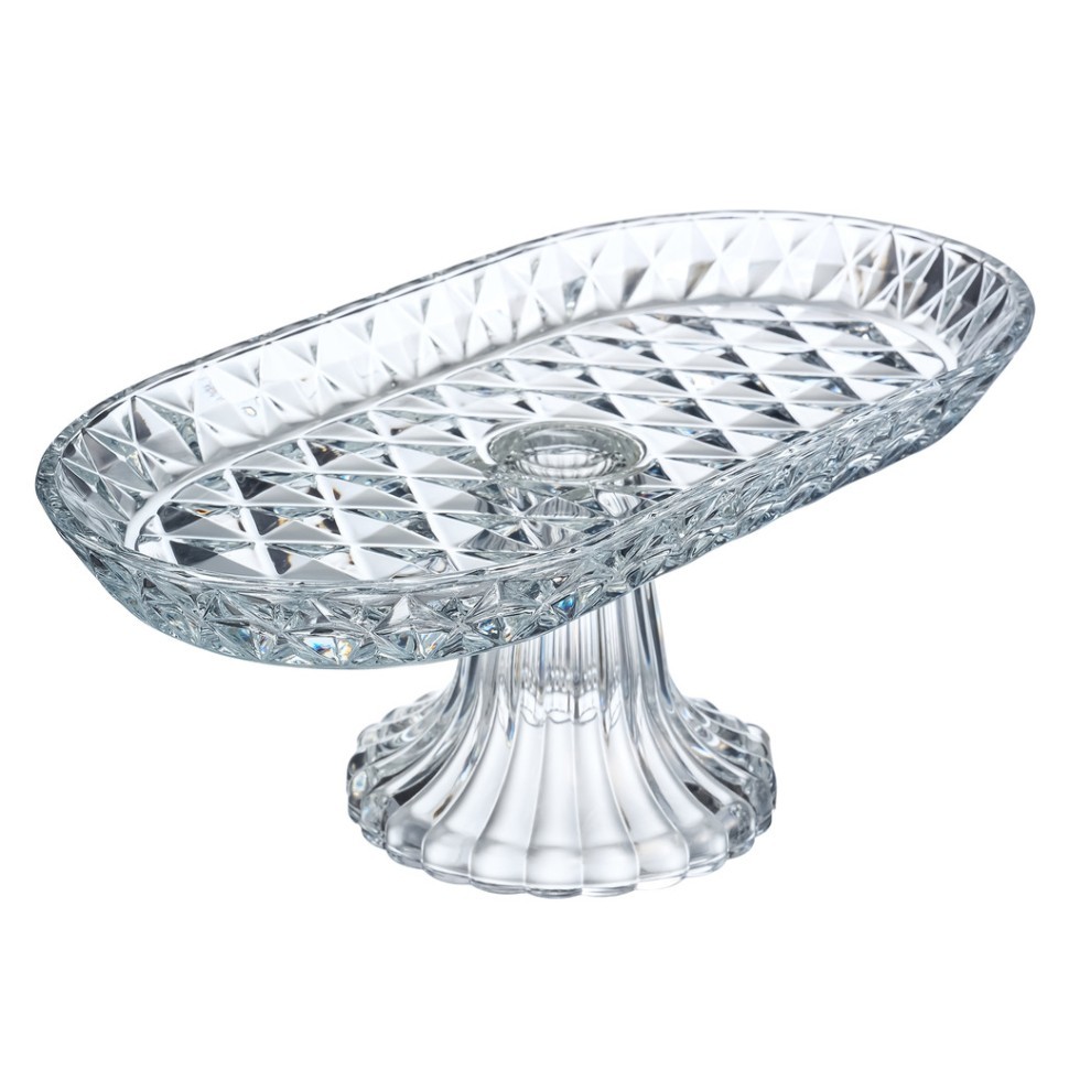 Блюдо на ножке овальное 28*14*12 см Lefard (675-128)