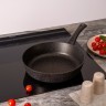 Сковорода agness глубокая с антипригарным "мраморным" покрытием, серия granite, 26х6,5см Agness (952-004)