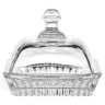Масленка "muza crystal" 17,5*10,5 см. высота=9 см Lefard (195-234)