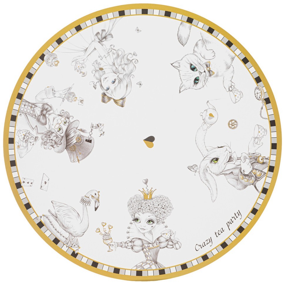 Набор подстановочных салфеток "wonderland" из 4 шт, диаметр=38 см Lefard (771-120)