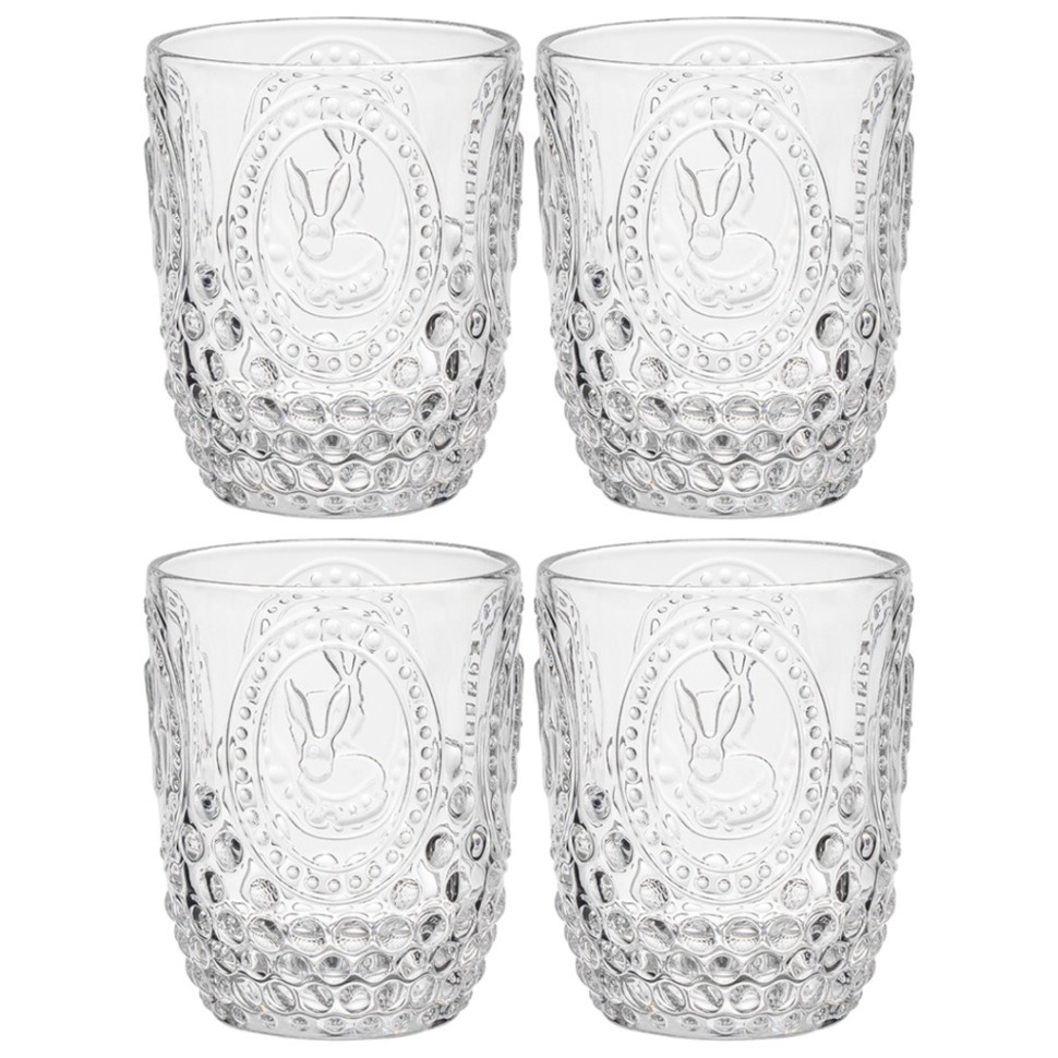 Набор стаканов для воды/сока "sunday" 4шт/280 мл Lefard (355-440)