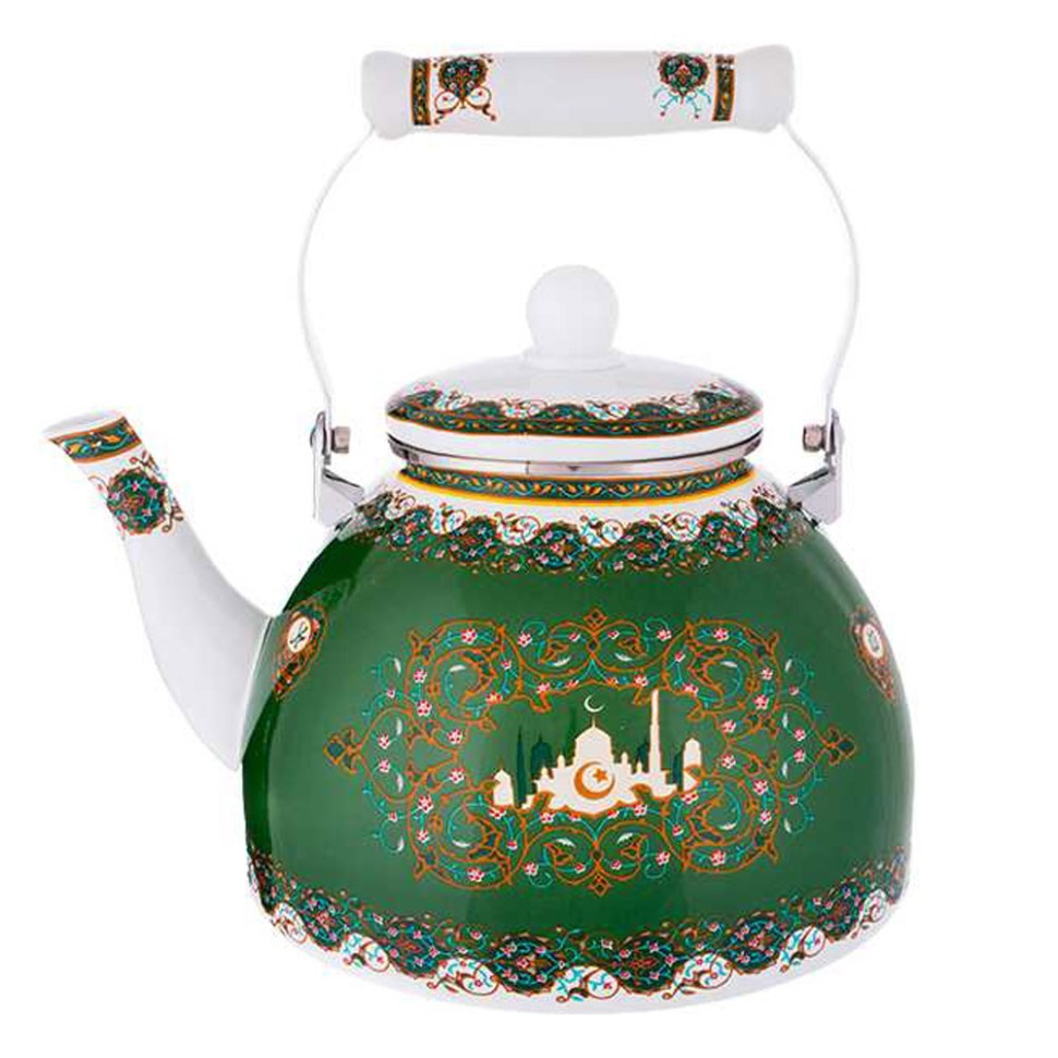 Чайник agness  эмалированный, серия сура 4 л, 2й сорт Agness (934-321-1)