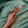 Кпб семейный "passage" зеленый, сатин, хлопок 100%, подод.150х210-2шт, пр.240х240-1шт, нав.50х70-2шт Lefard (989-002-03)