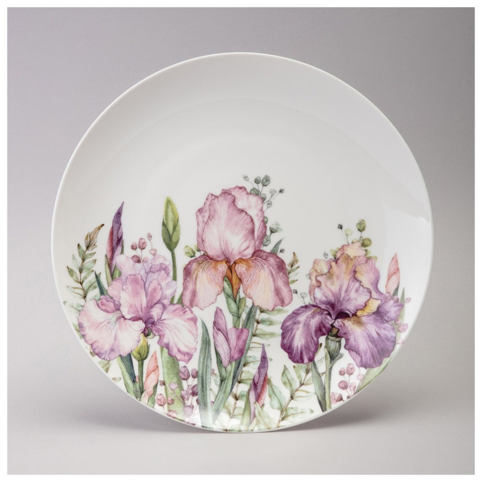 Набор тарелок обеденных lefard "irises"  2 шт. 25,5*2,5 см (425-141) 