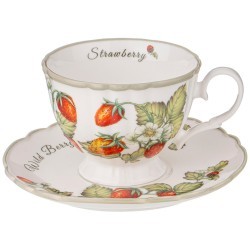 Чайная пара lefard "strawberry" 270 мл Lefard (85-1897)