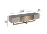 Тумба под телевизор Space S 160*45*43см (TT-00004068)