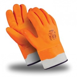 Перчатки морозостойкие MANIPULA НОРДИК КП покрытие из ПВХ р-р 11 оранжевые 608566 (1) (95664)