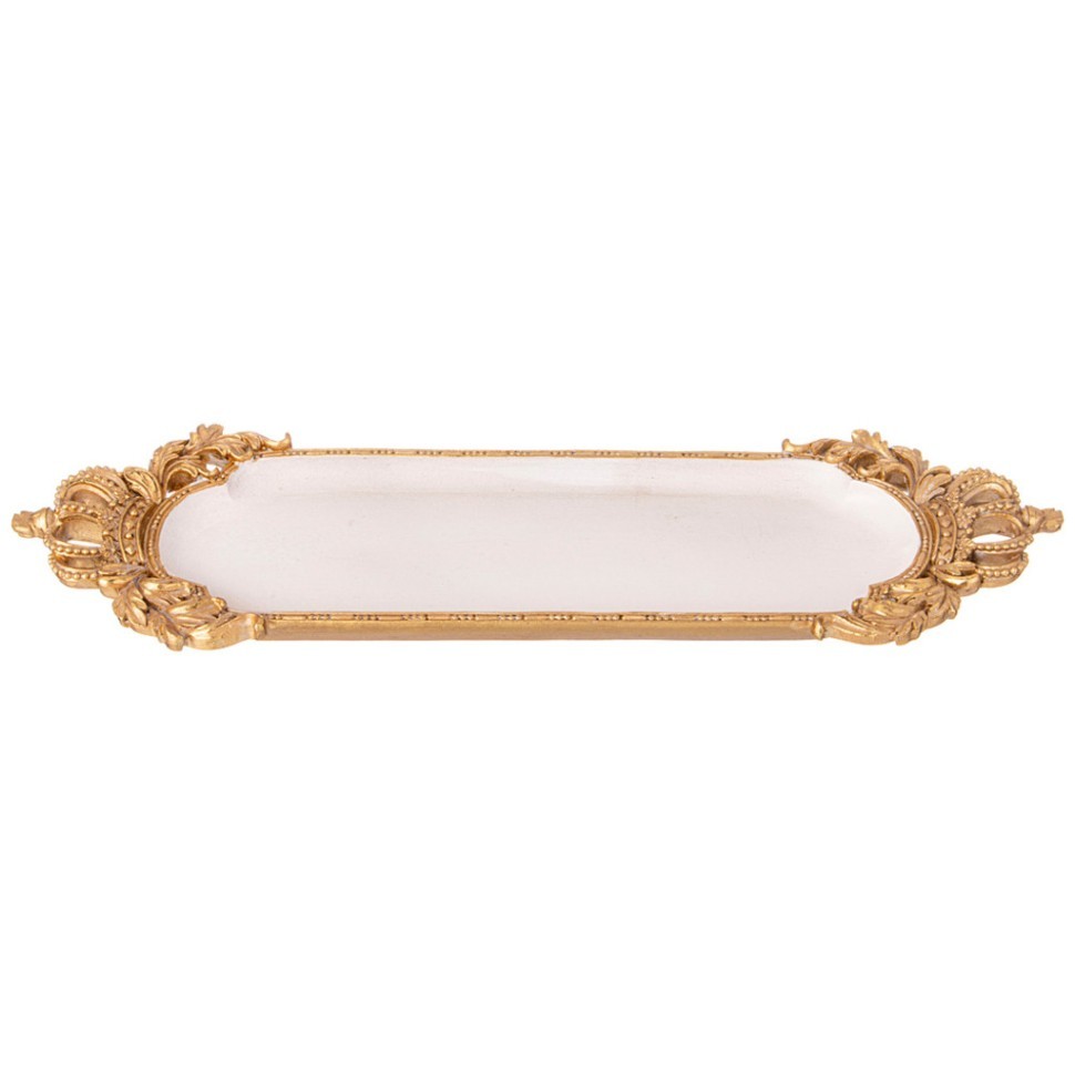 Поднос декоративный коллекция "рококо", 36,5*11,7*2,6cm Lefard (504-400)