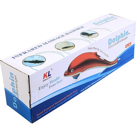 Массажер Дельфин 50Вт 3 насадки (99)