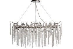 Люстра 120*45см, металл цвет серебро (TT-00012987)