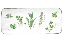 Блюдо прямоугольное Herbarium, 36 см - EL-R2209/HERU Easy Life