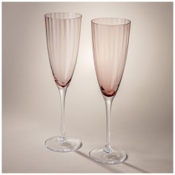 Набор бокалов для шампанского из 2 шт "mirage" purple 290 мл Lefard (693-018)