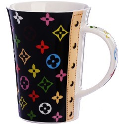 Кружка 450мл Модный Узор Black LR (9-4334-1)