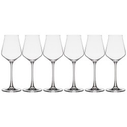 Набор бокалов для вина из 6 шт. "alca" 310 мл высота=23,5 см. Crystalite Bohemia (669-319)