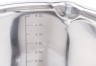 Кастрюля agness  со сливом, силикон. держатели,  5,1 л. диа=23,5 см. высота=14 см, нерж. сталь Agness (937-158)