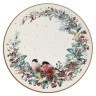Набор подстановочных салфеток "снегири" из 2 шт., диаметр=38 см Lefard (771-141)
