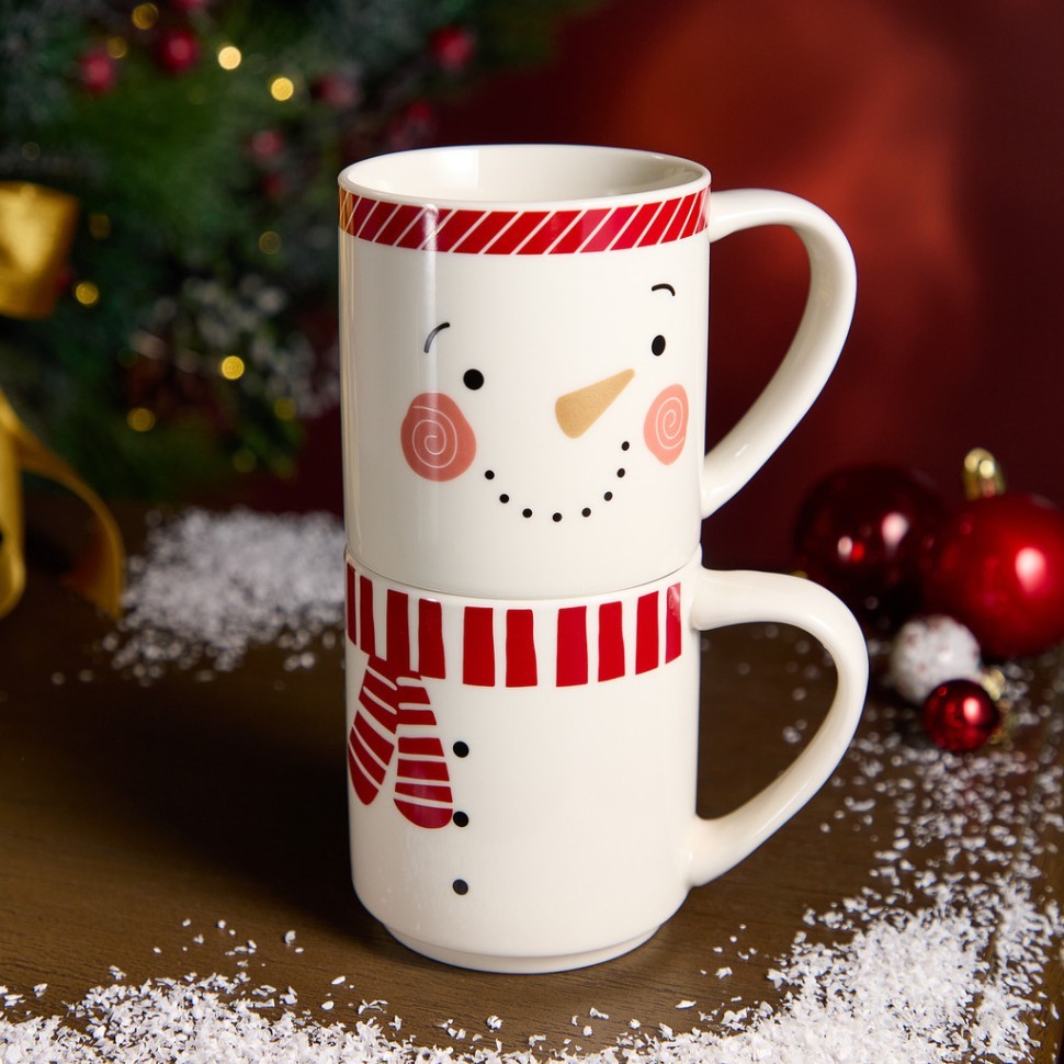 Набор кружек lefard "snowman" 2 шт. 285мл Lefard (260-1063)