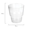 Одноразовые стаканы 200 мл Лайма Кристалл 50 шт 602652 (2) (87167)