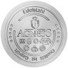 Кастрюля agness со стеклянной крышкой, нерж.сталь, серия арктик 2,5л 18х10,5см Agness (937-316)