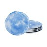 Набор тарелок закусочных lefard "парадиз" 6 шт. 21 см голубая лагуна Lefard (189-208)