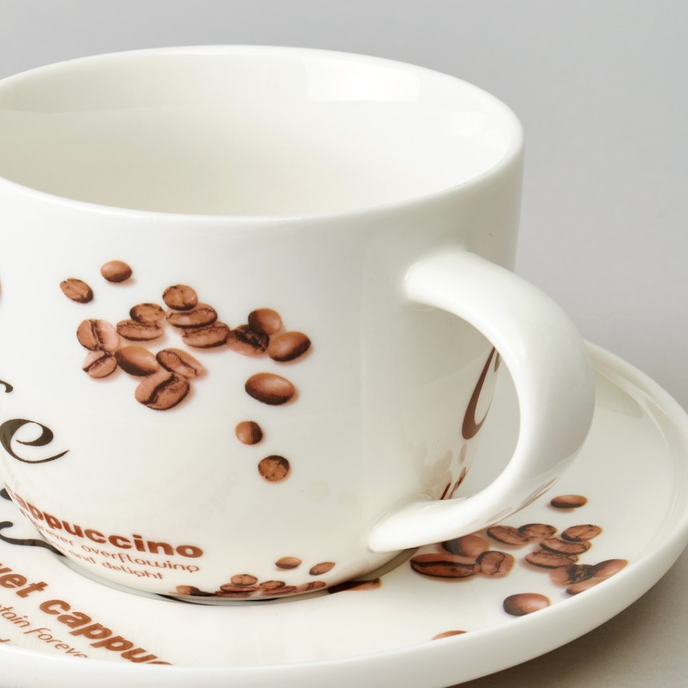 Чайный набор lefard "coffee mania" на 2 пер. 4 пр. 250 мл Lefard (165-568)