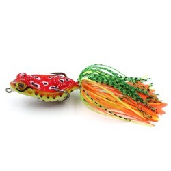 Лягушка-незацепляйка Namazu FROG с лапками, 48 мм, 8 г, цвет 09, YR Hooks (BN) #1 N-FL48-8-09 (87601)