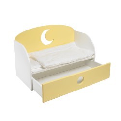 Диван – кровать "Луна", цвет: желтый (PFD120-20)