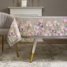 Скатерть "ирисы" 160х220см ,серый, 100% хлопок,твил пропитка Lefard (850-755-21)