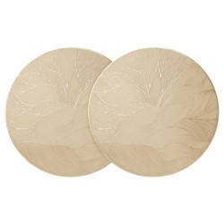 Набор подстановочных салфеток из 2 шт., диаметр 38 см Lefard (771-157) Набор подстановочных салфеток из 2 шт., диаметр 38 см Lefard (771-157)