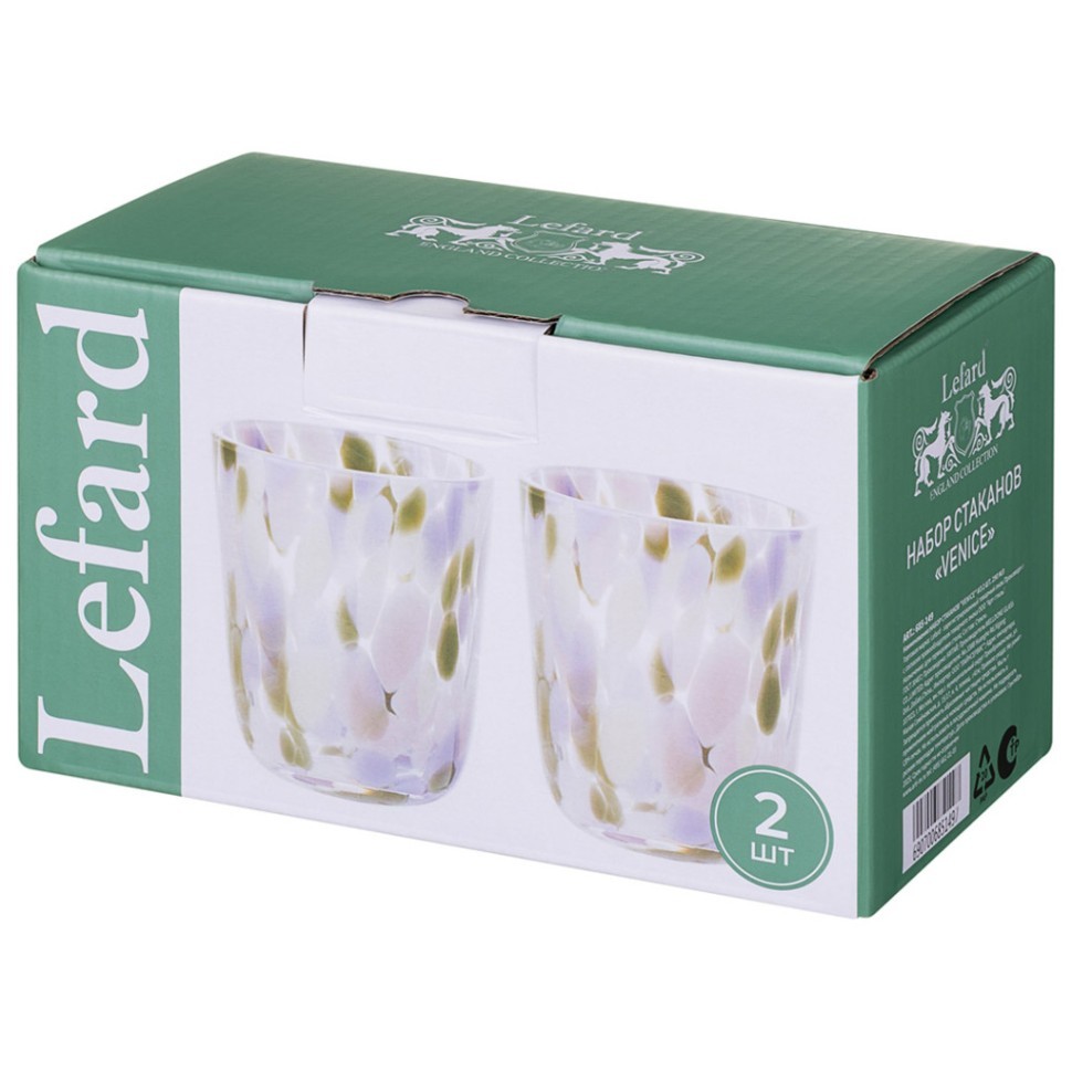 Набор стаканов "venice" из 2 шт. 290 мл Lefard (685-149)