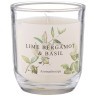 Свеча ароматизированная в стакане "lime bergamot & basil" 7,5*8,5 см Lefard (625-120)