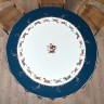 Скатерть круглая  "passage" ,d220см, 100% хлопок,твил c пропиткой, синий с белым Lefard (850-765-26)