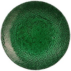 Тарелка "lace" emerald 28 см АКСАМ (339-347)