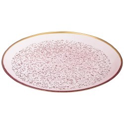Блюдо "crispy" цвет:розовый диаметр=28 см Dekor Cam (484-621)