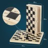 Шахматы турнирные деревянные большая доска 40х40 см ЗОЛОТАЯ СКАЗКА 664670 (1) (95517)