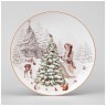 Тарелка закусочная lefard "морозко" 20,5 см  Lefard (85-2035)