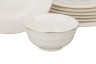 Набор для блинов 8 пр. : блюдо-25,4см., тарелка 20 см.- 6 шт., креманка 300 мл. 11 см. Porcelain Manufacturing (361-026) 