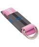 Ремень для йоги YB-100 183 см, хлопок, розовый пастель (1121645)
