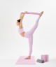 Ремень для йоги Starfit YB-100 183 см, хлопок, розовый пастель (1121645)