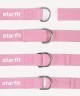 Ремень для йоги Starfit YB-100 183 см, хлопок, розовый пастель (1121645)