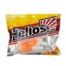 Твистер Helios Credo Double Tail 3,54"/9 см, цвет Pearl & Orange 5 шт HS-28-019 (78090)