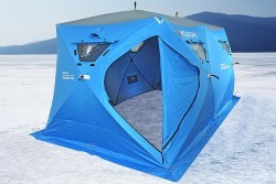 Зимняя палатка куб Higashi Double Pyramid Pro трехслойная (80268)